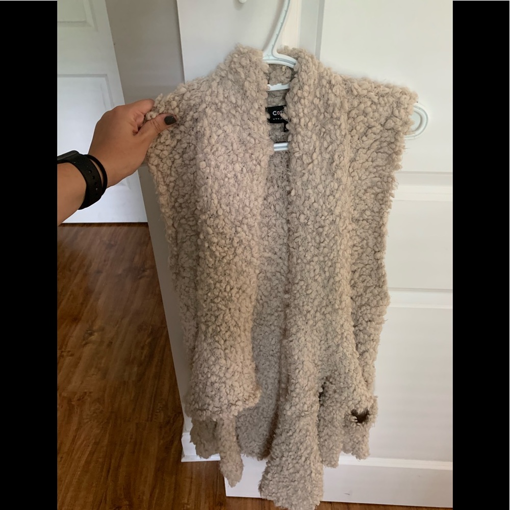 Cream Colored Vest